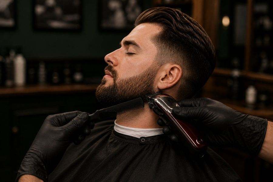 Baard trimmen